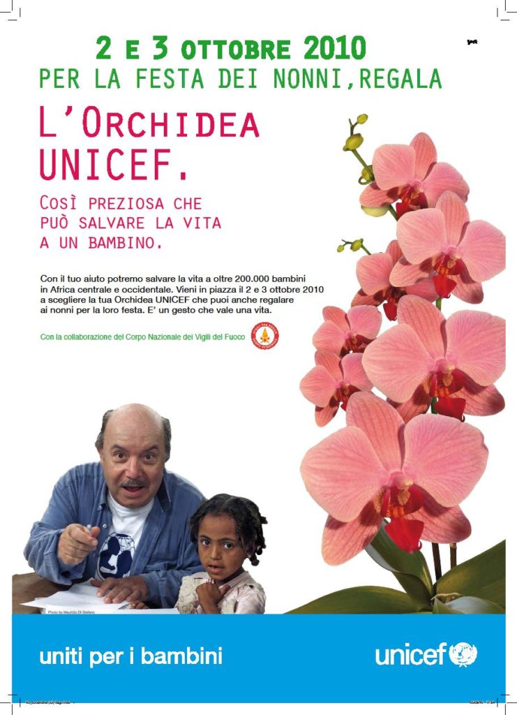 A CURA DELLA PRO LOCO IL 2 E 3 OTTOBRE 2010 – FESTA DEI NONNI – ORCHIDEA UNICEF