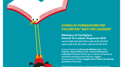 BIBLIOTECA COMUNALE – corso di formazione PICCOLI LETTORI GRANDI VISIONI