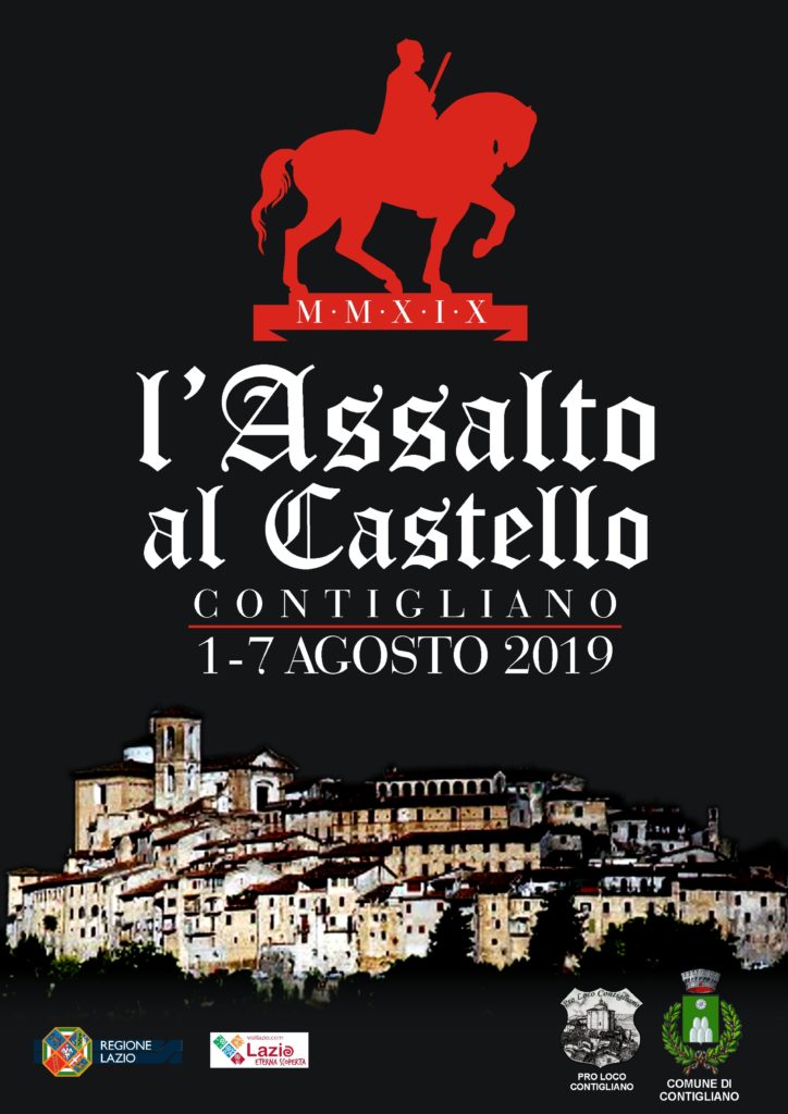 ASSALTO AL CASTELLO 2019 – dal 1 al 7 agosto 2019