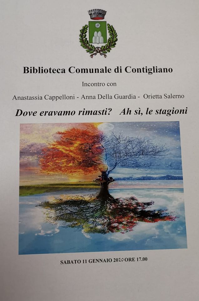 BIBLIOTECA COMUNALE – incontro Dove eravamo rimasti?